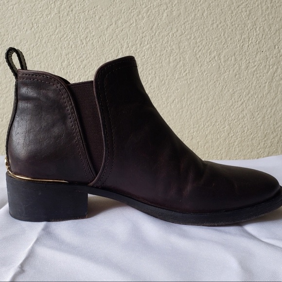 Tory Burch Griffith Bootie Dark Brown Size 8M - Picture 8 of 12